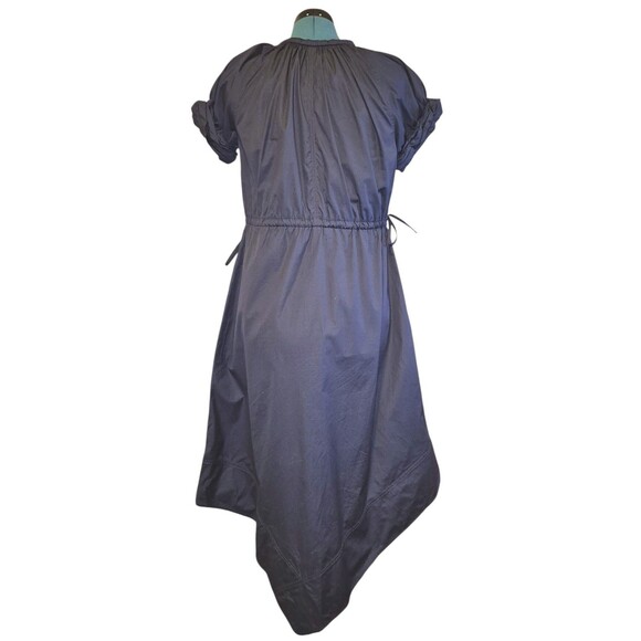 A.L.C. Odin Midi Dress Maritime Navy Blue Women’s Size 0* ALC Cotton Indie Chic - Picture 9 of 9